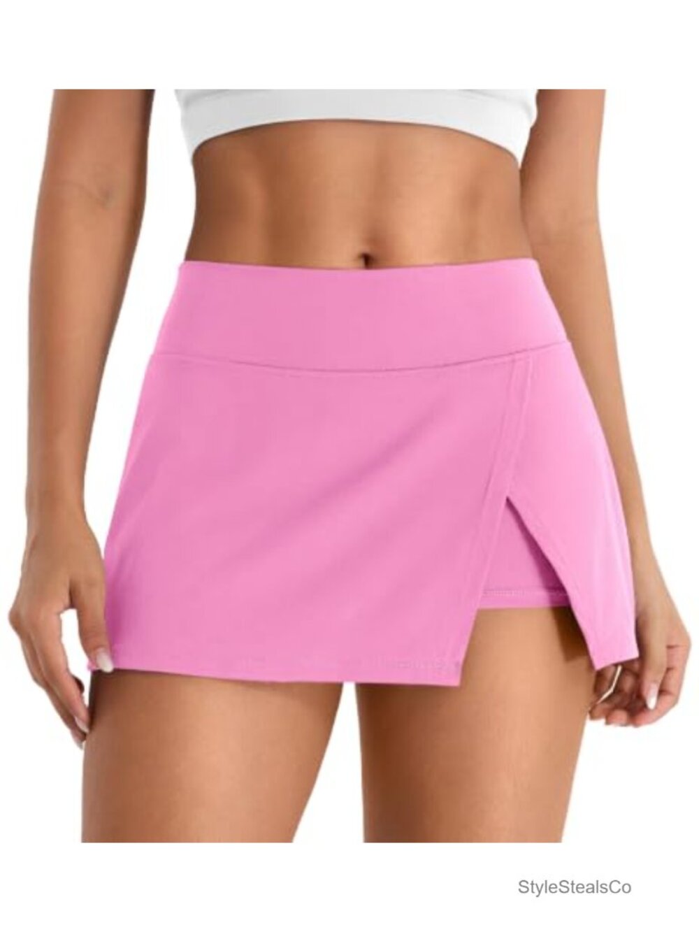 Women's Mini Skort with Pockets Athletic Tennis Skirt Workout A-Line